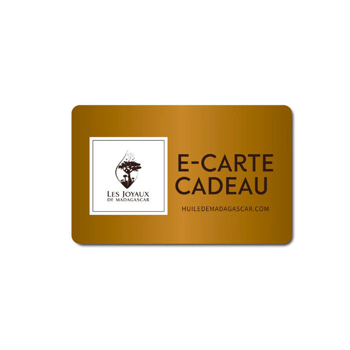E-Carte cadeau
